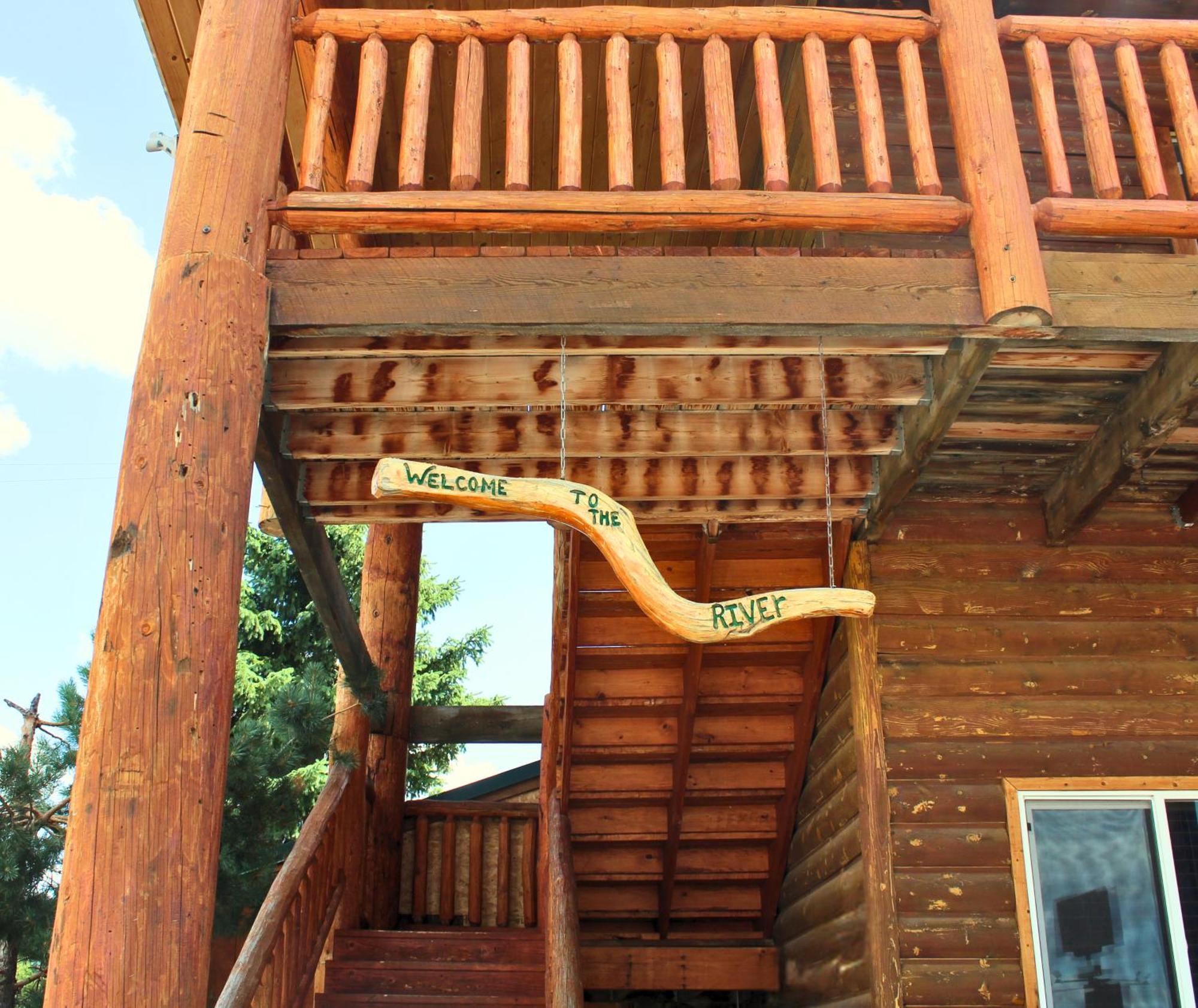 River Lodge Island Park Exterior foto